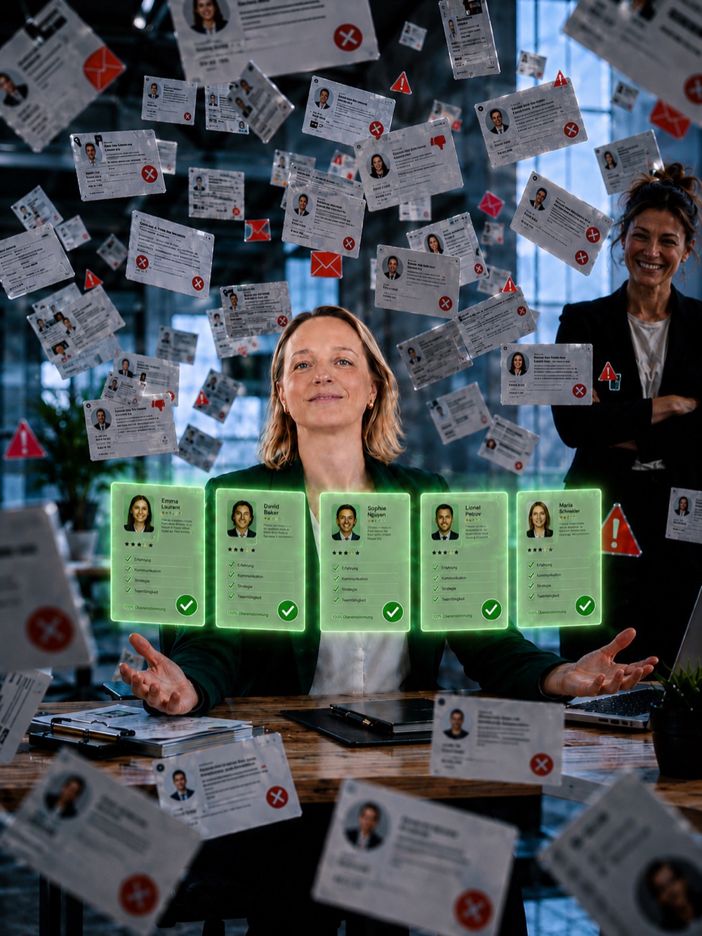 Irma Eckermann präsentiert handverlesene, perfekt passende Fachkräfte